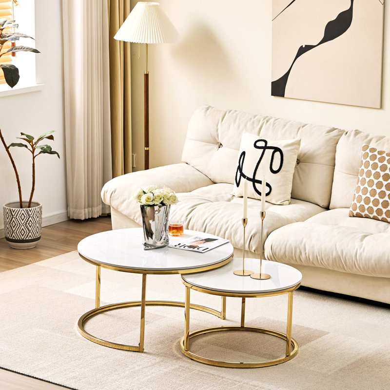  Coffee Table, Gold