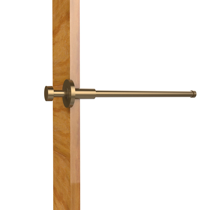Ballenas Metal Valet Rod, Brushed Bronze
