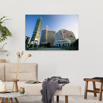 City Hall, Orlando, Florida, Usa Modern Abstract Architecture City Wall Art