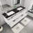Kirker 72" Wall-Mounted Double Bathroom Vanity Set-1915091826