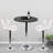 Stewartsville 3-Piece Pedestal Faux Leather Dining Set-455455593-494163889