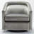 Modern 360° Swivel Barrel Classic Mid-Century Accent Chair For Living Room, Bedroom & Home Office-2118290430
