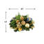 Holiday Arrangement With Magnolia Leaves, Pinecones And Ornaments