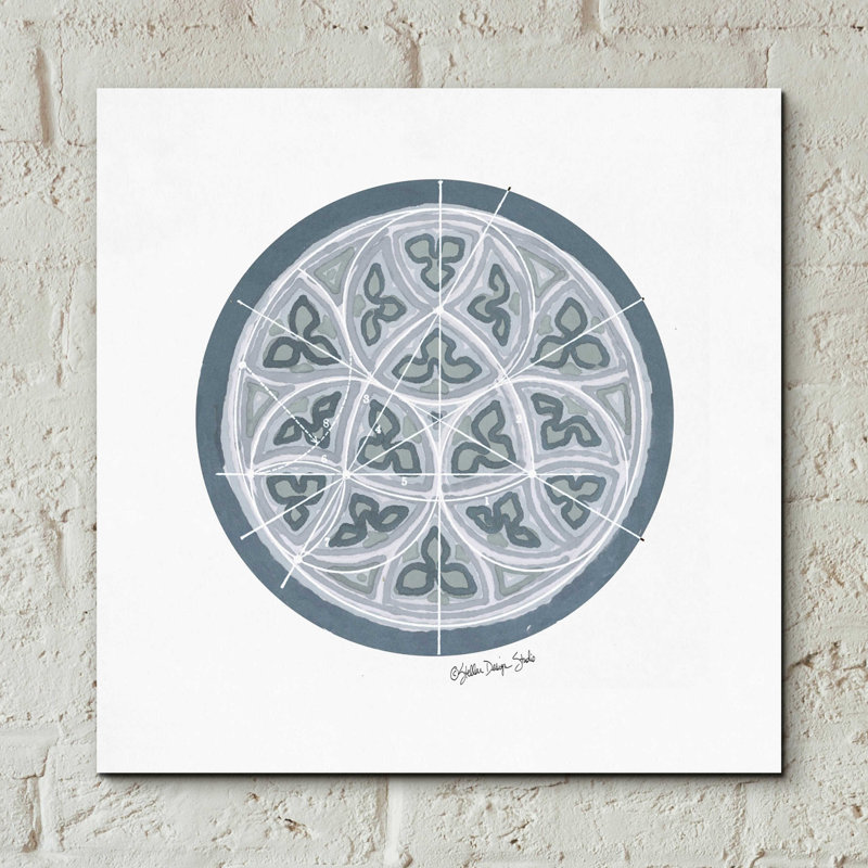 "Étude géométrique 2" par Stellar Design Studio, H 12 po x l 12 po x P 0,13 po