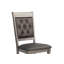 Chaise de salle à manger avec siège capitonné Ferguscci 