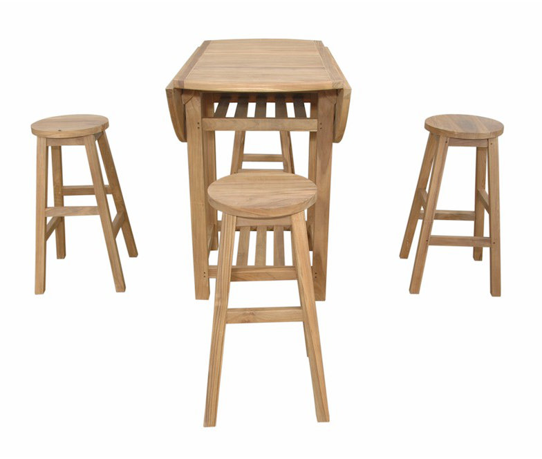 Outdoor Bar Height Dining Set