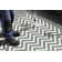 Palma flat-weave rug in green