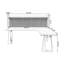 Brown L-Shaped Solid Wood writing desk-118615320