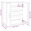 Shoe Cabinet 60x35x70 cm Engineered Wood-96193370