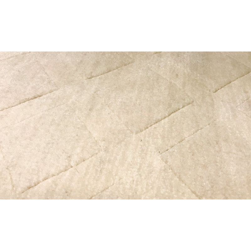 Geometric Area Rug in Cream