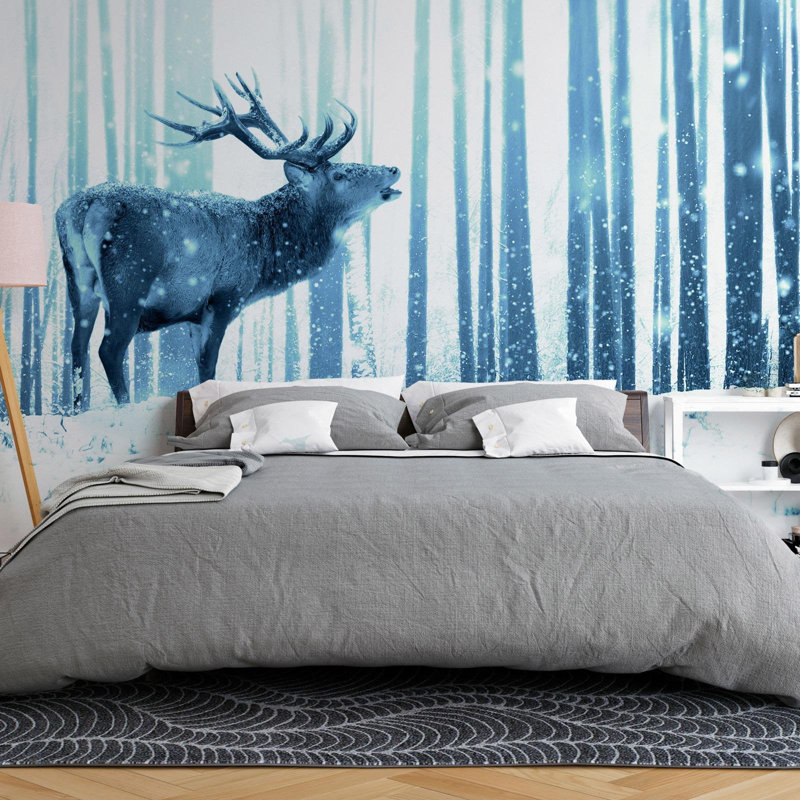 Murale Dalbey, Bleu, L 5,67 pi x l 8,17 pi