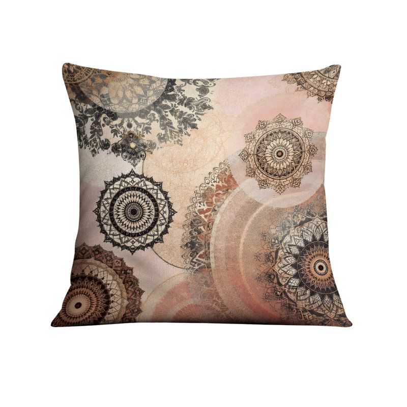 Coussin décoratif, H 20 po x l 20 po, Polyester