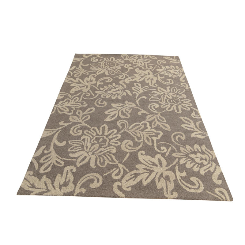 Tapis taupe 5x8