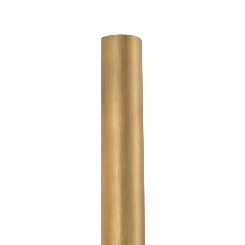 Astrid 1 - Light LED Bath Sconce, Vintage Brass
