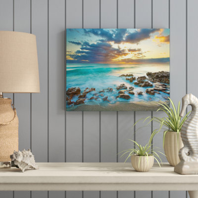 « ocean à motif », impression sur toile