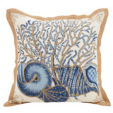Neptunian Collection Cotton Throw Pillow