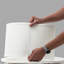 Abat-jour Polylinen, blanc, rond