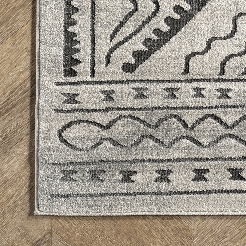 Moroccan Indoor Rug, Rectangle 4' x 6'