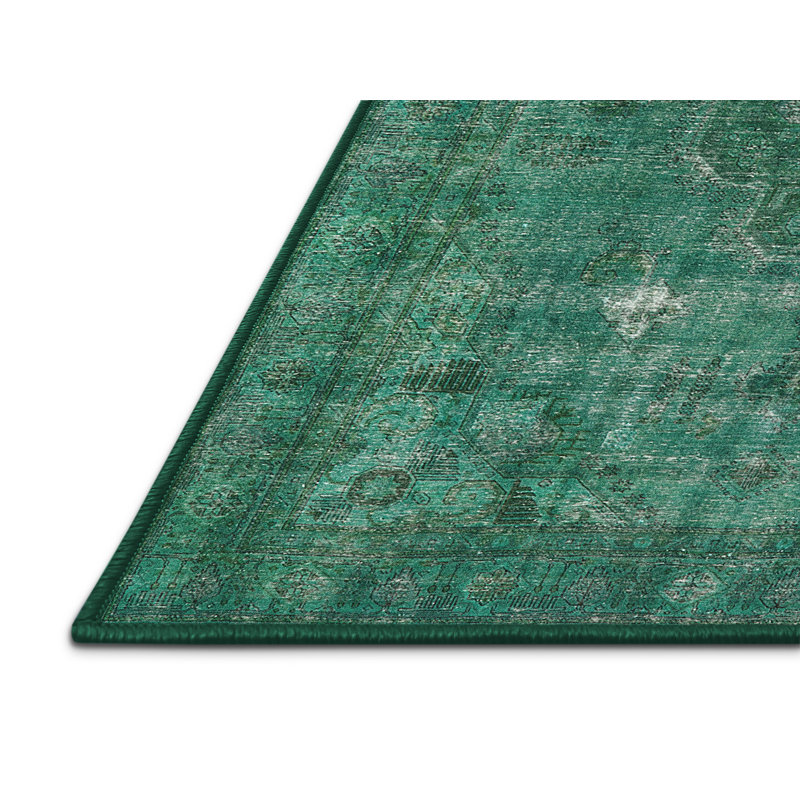 Tapis marocain tissé à la machine, Rectangle 5 pi x 8 pi