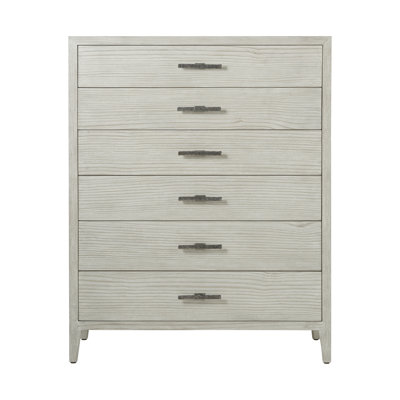 Breeze Solid Wood 44'' W 6 - Drawer Dresser