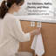 2 Over The Cabinet Door Double Hooks - Man Woman Design Chrome-88912035