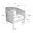 Openweave Rattan Barrel Occasional Chair