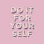 «Do It for Yourself», art textuel sur toile tendue-554989760-550500463-550500476