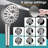 Filtered Handheld Shower Head, 9 Spray Modes With Water Softening And Purification, High Pressure
