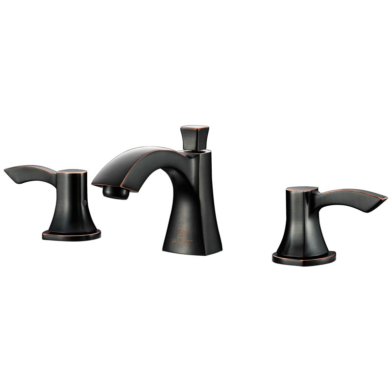 Sonata 2-handle Bathroom Faucet with Drain Assembly, Oil Rubbed Bronze