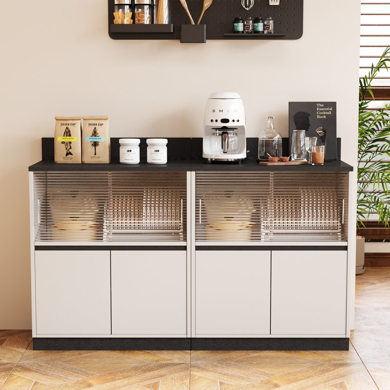 Armoire de rangement de 62,98 po de largeur pour le bureau ou la maison