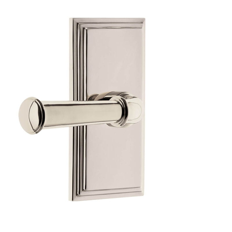 Grandeur Carré Plate, 2 3/8", Nickel poli