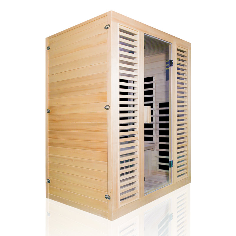 Sauna infrarouge FAR à 3 places compatible avec Bluetooth Herrod