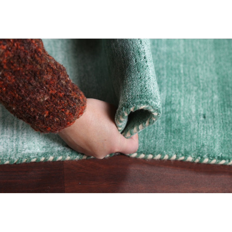 Tapis oriental vert Keley 4X6