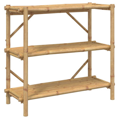 Dakota Fields 3-Layer Shelf 39.4"X15.7"X35.4" Bamboo