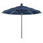 Pasticallo Paramount Series Smart Umbrella With Remote, Wind Sensor, Solar Panel, Led Center Lighting, Removeable Led Lighting Strip, Sunbrella Spectrum-553175775