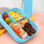 Bouteille d'eau Mignon boîte à lunch pour enfants et ensemble de 4 bouteilles d'eau en plastique-132050996