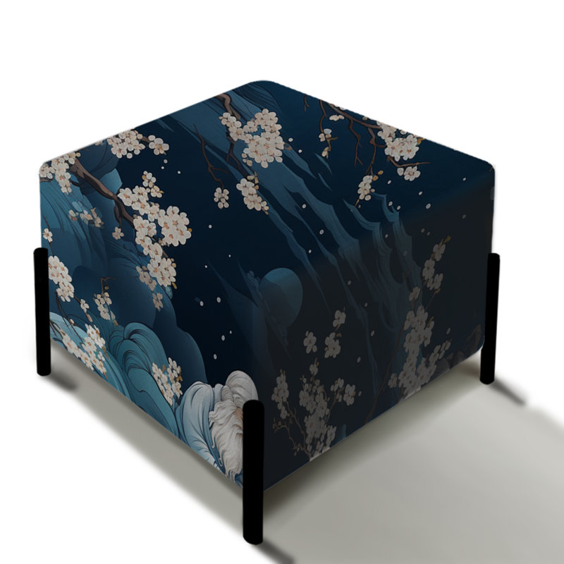 Sagesse taoïstes - repose-pieds carré chinois