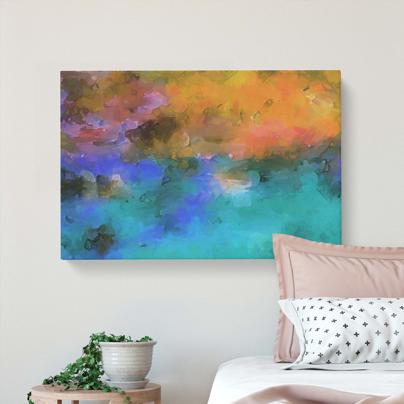 Nothing Lasts Forever In Abstract - Wrapped Canvas, 35cm H x 50cm W x 3cm D