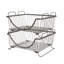 Panier en métal empilable Albie-28940230