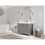 Ensemble de meuble-lavabo simple 42 po Malibu