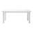 71" White Solid Wood Dining Table-2069768039