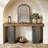 63" Long Entryway Table, Farmhouse Console Table-2126280687