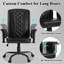 Fauteuil de direction ergonomique noir-1370196229