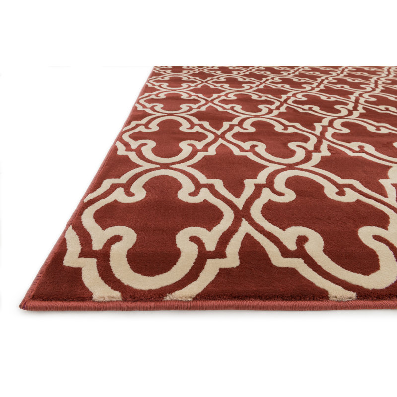 Dann Geometric Indoor Rug, Rectangle 9'2" x 12'7"