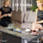 Rectangle Propane Smokeless Fire Pit Table with Hidden Fuel Tank