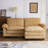 Shugar 83.2'' W Double-Layer Cushion Comfy Cloud Loveseats With One Ottoman-109954456