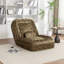 Canapé-lit rembourré pour chien et chien avec 5 positions réglables et coussin de massage, canapé-lit avec 2 coussins-110398637