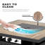 Ansah Square Iron Propane Smokeless Fire Pit Table
