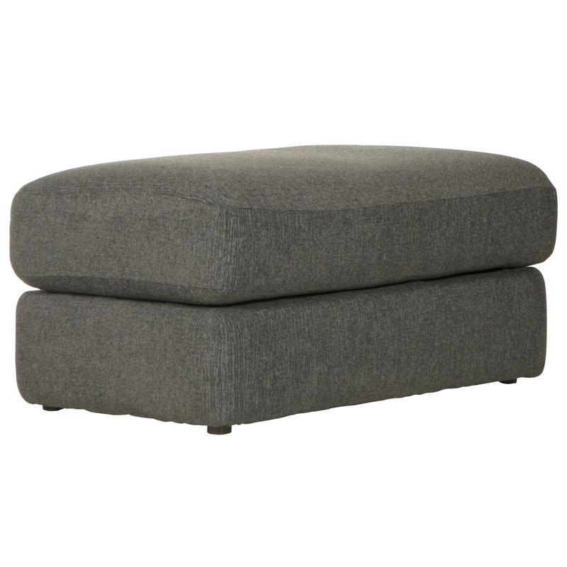 Repose-pieds Huckabee, 100 % polyester gris