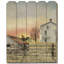 « early riser », impression sur bois